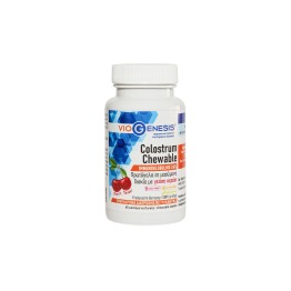 VIOGENESIS COLOSTRUM CHEWABLE (ΠΡΩΤΟΓΑΛΑ ΣΕ ΜΑΣΩΜΕΝΑ ΔΙΣΚΙΑ ΜΕ ΓΕΥΣΗ ΚΕΡΑΣΙ) 60 chewable tabs VIOGENESIS